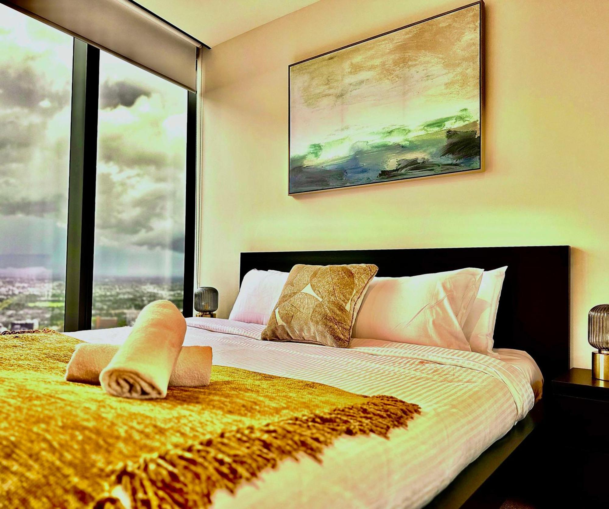 High Rise Top View 2Bed2Bath Melbourne Kültér fotó